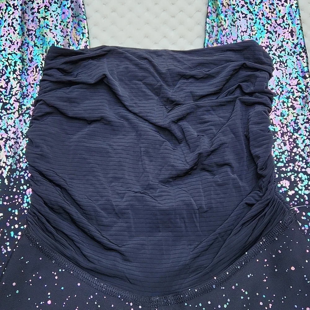 **HP**Nwt Beyond Yoga Beyond the Bump Alloy Ombre Leggings - Picture 3 of 12